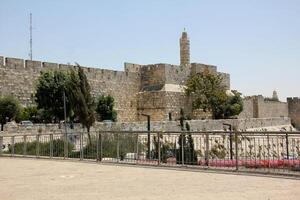 Jerusalem Israel 08 20 2023. The city of Jerusalem is the capital of the state of Israel. photo