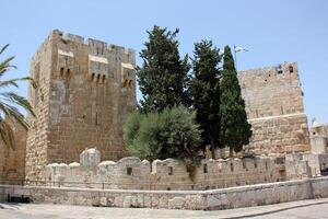 Jerusalem Israel 08 20 2023. The city of Jerusalem is the capital of the state of Israel. photo