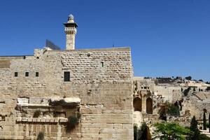 Jerusalem Israel 08 20 2023. The city of Jerusalem is the capital of the state of Israel. photo