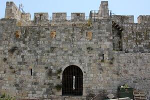 Jerusalem Israel 08 20 2023. The city of Jerusalem is the capital of the state of Israel. photo