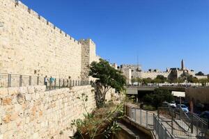 Jerusalem Israel 08 20 2023. The city of Jerusalem is the capital of the state of Israel. photo