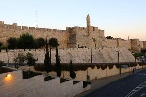 Jerusalem Israel 08 20 2023. The city of Jerusalem is the capital of the state of Israel. photo