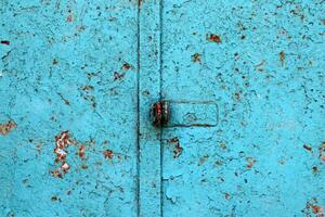 Texture of old and rusty iron. Rusty metal products. photo