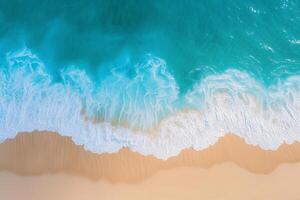 foto relajante aéreo playa escena verano vacaciones