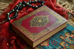 photo islamic new year quran book with dates