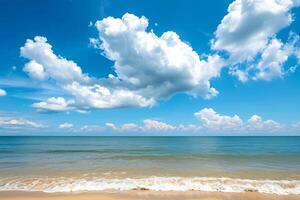foto hermosa tropical vacío playa mar Oceano