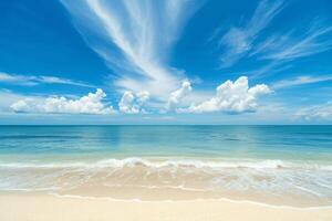 foto hermosa tropical vacío playa mar Oceano