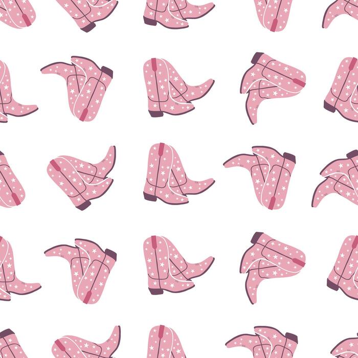 Cowboy Boot Pattern Vector Art, Icons, and Graphics for Free Download