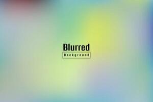 Blurred Abstract background with gradient colors vector