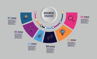 infografía plantillas de múltiples fines, negocio. vector