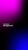 Colorful gradient vertical background. Fluid banner template illustration. Abstract background. vector
