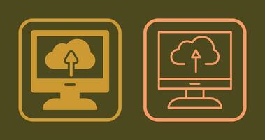 Cloud Backup Icon vector