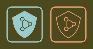 Network Protection Icon vector