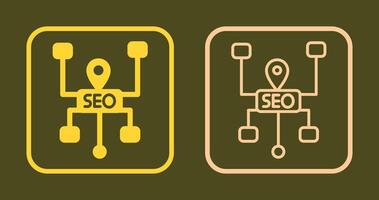 SEO Structure Icon vector