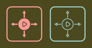 viral contenido icono vector