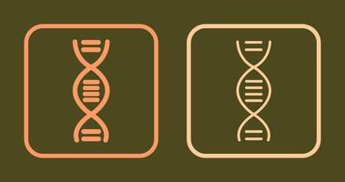 icono de estructura de adn vector