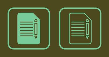 Edit Document Icon vector