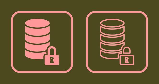 cifrado datos icono vector