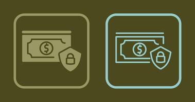Secure Money Icon vector