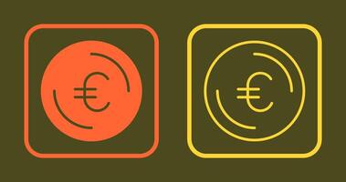 Euro Symbol Icon vector
