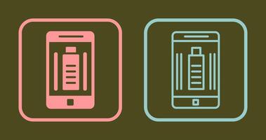 Mobile Battery Icon vector