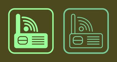 Modem Wifi Icon vector