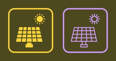 Solar Panel Icon vector