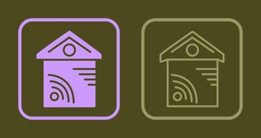 House Wifi Icon vector
