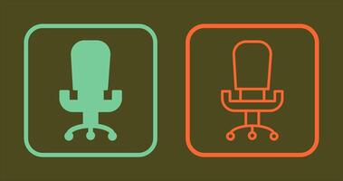 Office Chair III Icon vector