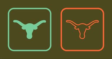 Bull Horns Icon vector