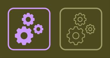 Multiple Cogwheels Icon vector