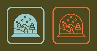 Snow Globe Icon vector