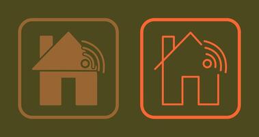 Smart House Icon vector