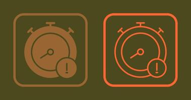 Run Time Icon vector