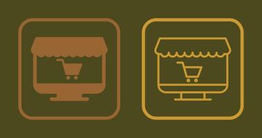 Online Store Icon vector