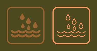 Water Drop Icon vector