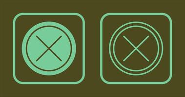 Do Not Cross Icon vector