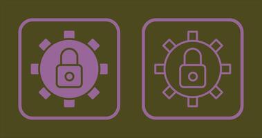 Security Settings Icon vector