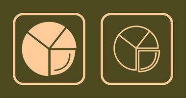 Pie Chart Analysis Icon vector