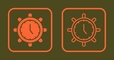 Time Settings Icon vector