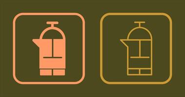 French Press Icon vector