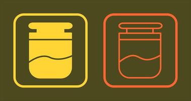 Jar on Display Icon vector