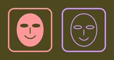 Ancient Face Mask Icon vector