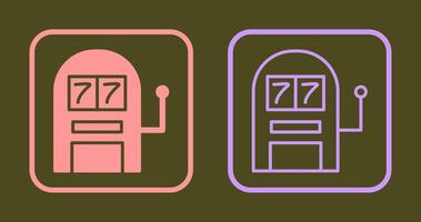 Slot Machine Icon vector