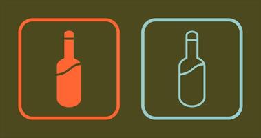 Champagne Bottle Icon vector