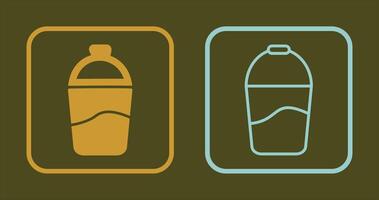 Water Bucket Icon vector