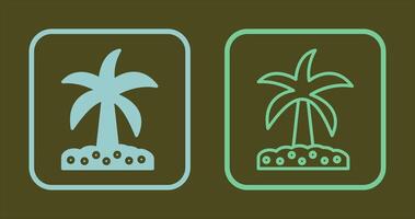 Coconut trees Icon vector