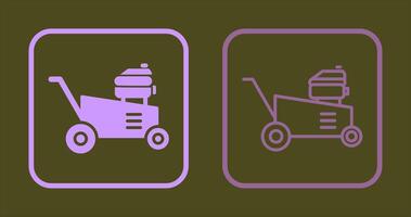 Lawn Mower Icon vector