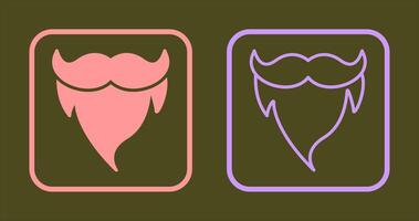 Beard and Moustache II Icon vector