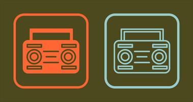 Cassette Player Icon vector